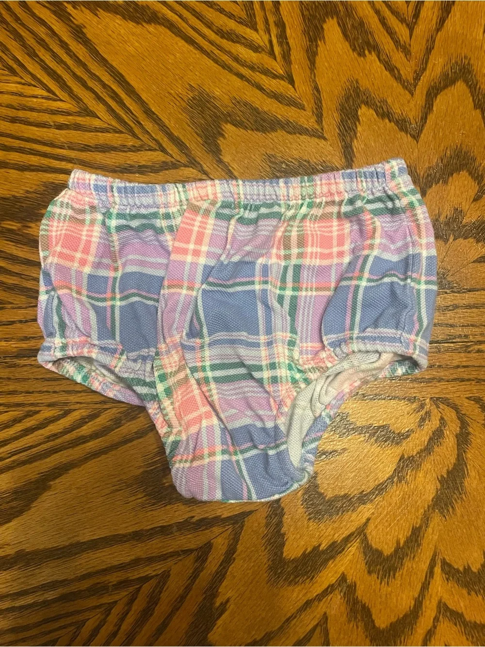 Polo Ralph Lauren Infant Girls' Plaid Polo Dress With Bloomers Size 9 Month